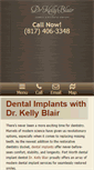 Mobile Screenshot of dentalimplantsftworth.com